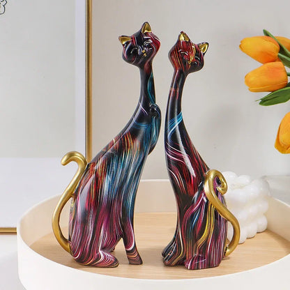 Nordic Graffiti Cat Ornament