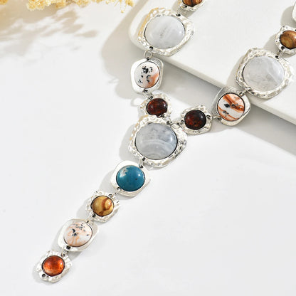 Vintage Y-Shaped Long Necklace
