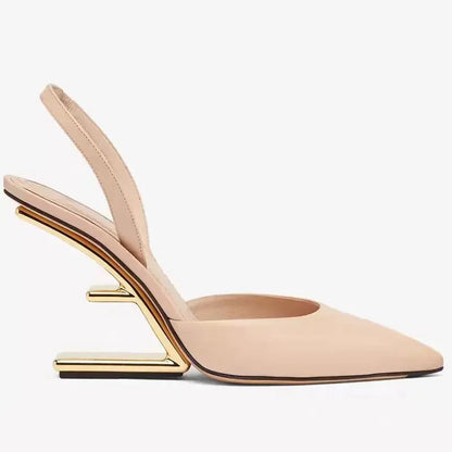 Pointed PU Pumps