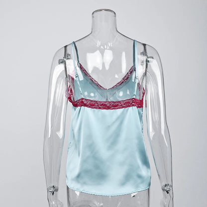 Backless Satin Camis