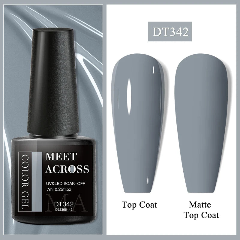 MEET ACROSS Matte Gel Polish