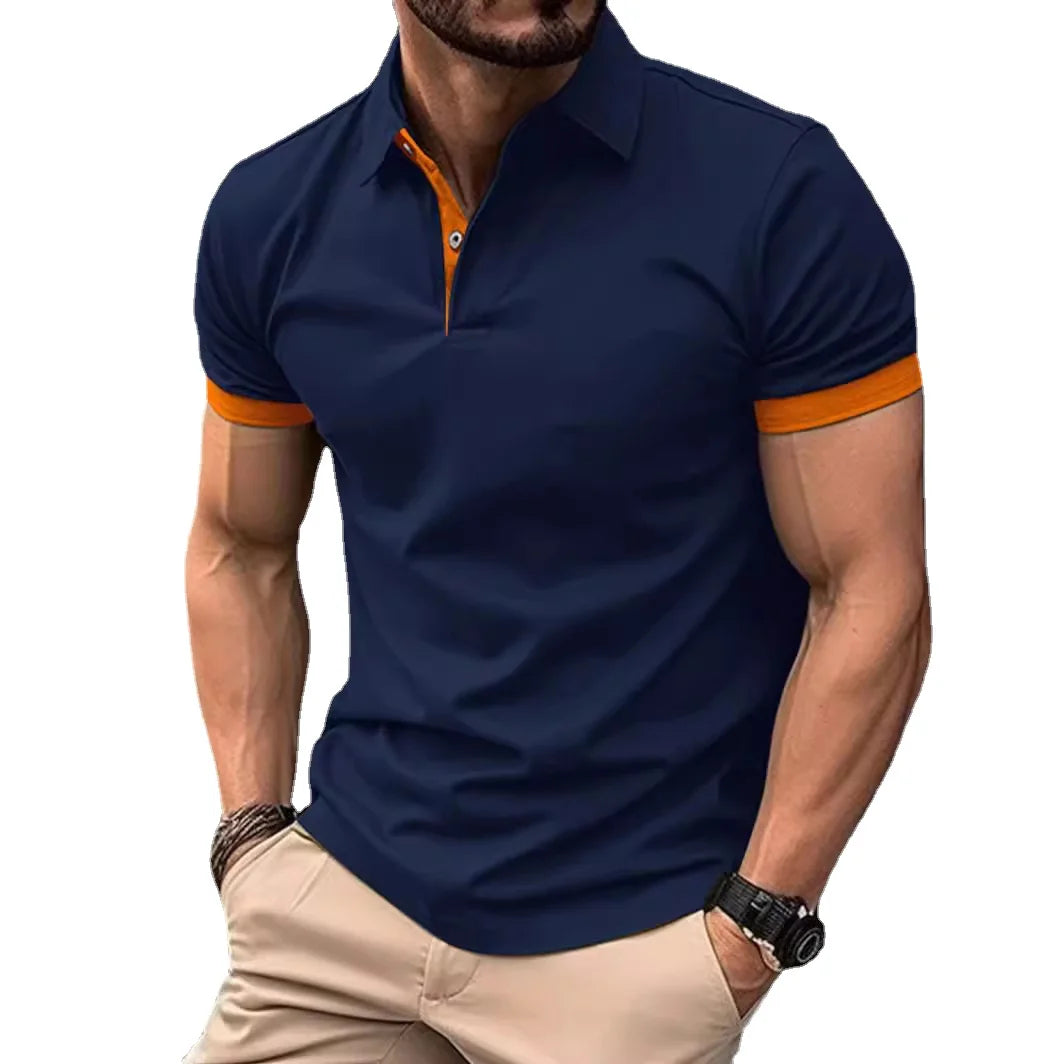 Solid Summer Casual Polo
