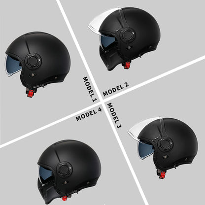 CYRIL Double-Lens Modular Open-Face Helmet