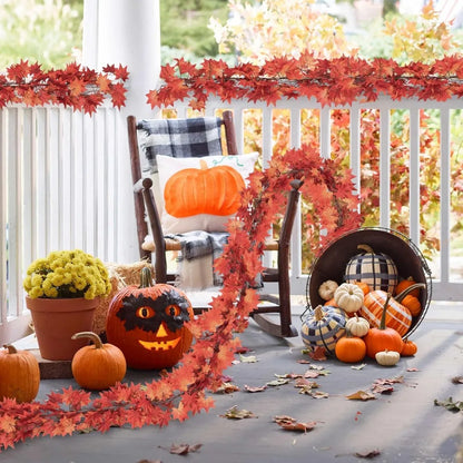 Autumn Maple Leaf Garland Set