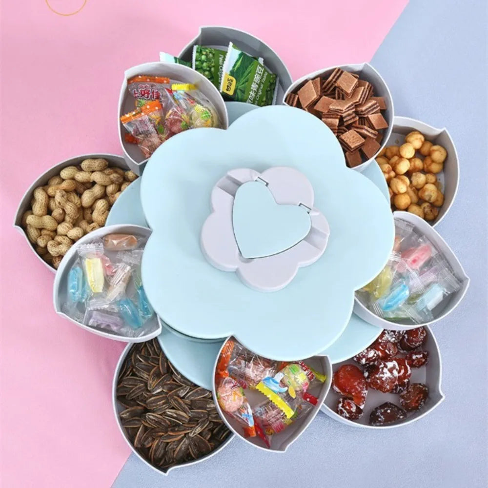 2-Layer Snack Tray Organizer