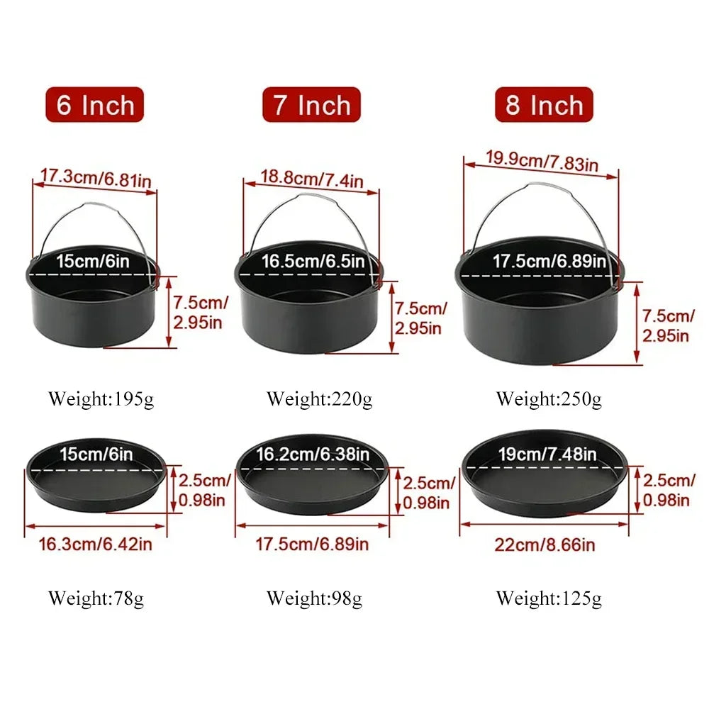 Steel Baking Pans Inch Round