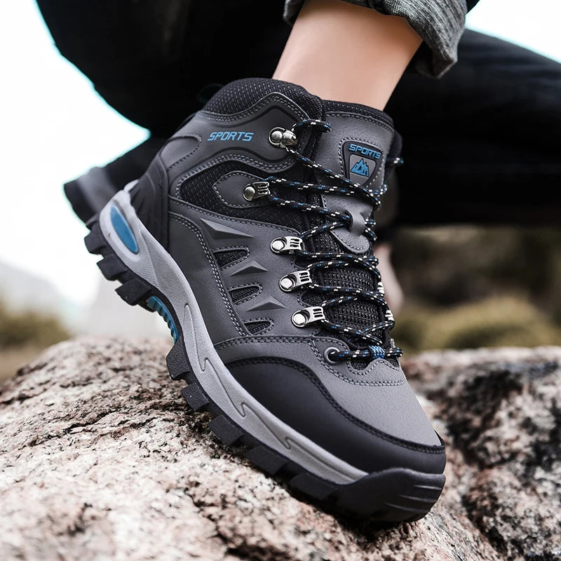 Waterproof Leather Desert Boots