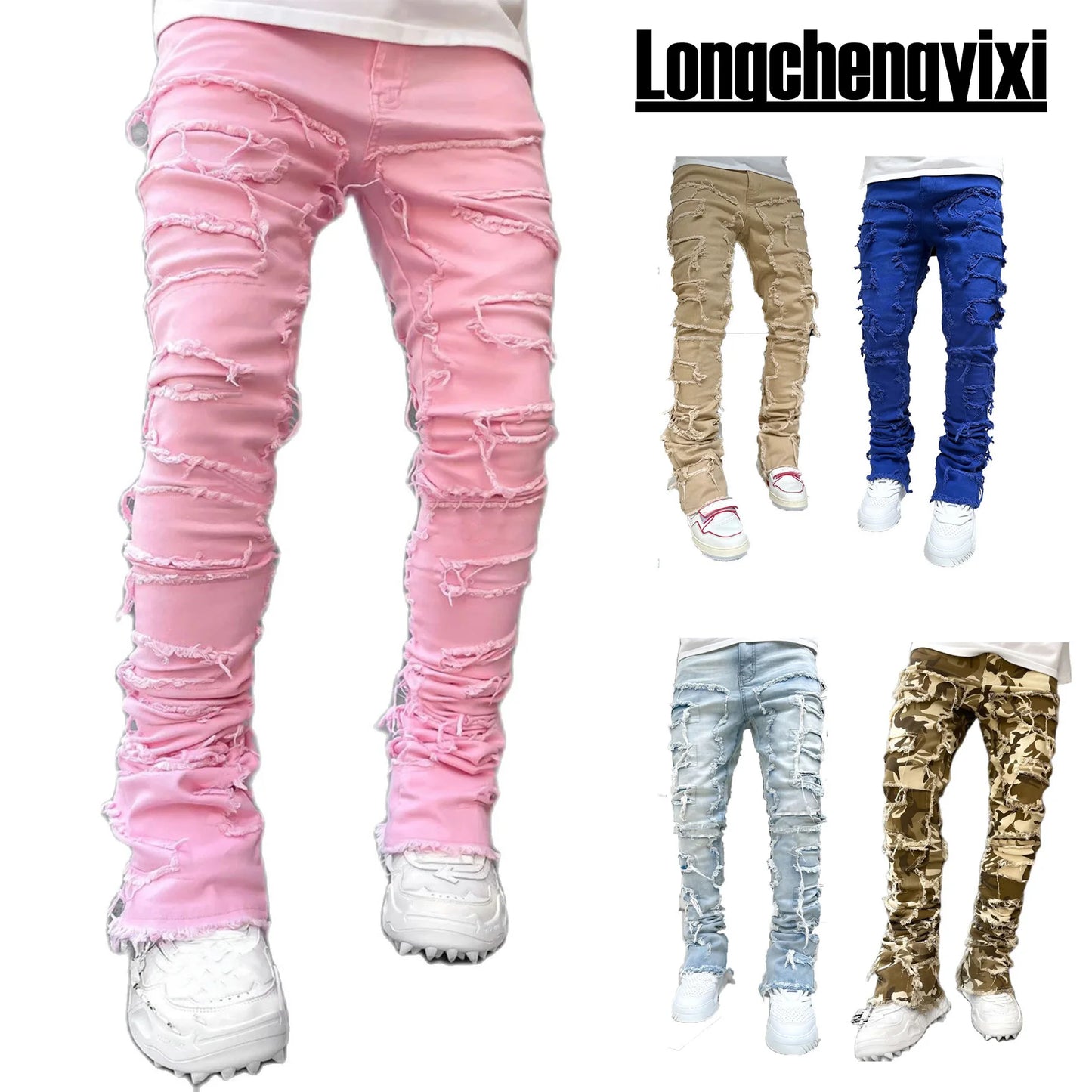Regular Fit Stacked Denim