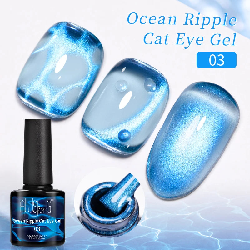 Pink Cat Eye Gel Polish