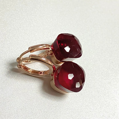 Square Crystal Earrings