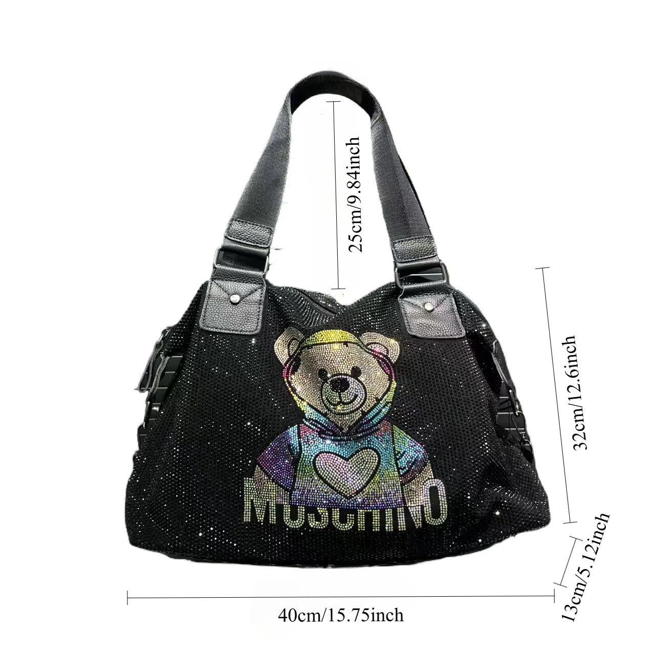 Nylon Teddy Bear Tote