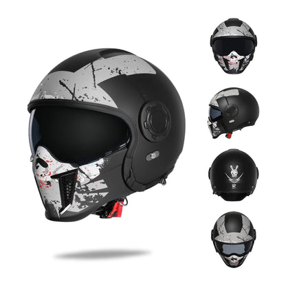 CYRIL Four-Form Dual-Visor Modular Helmet