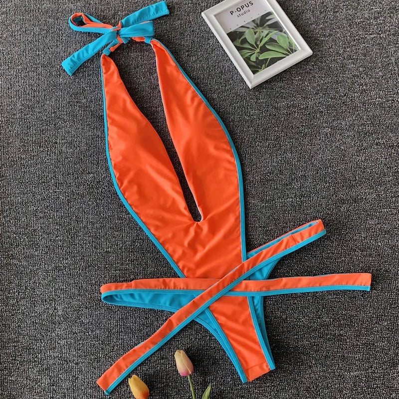 Halter Swim Onepiece