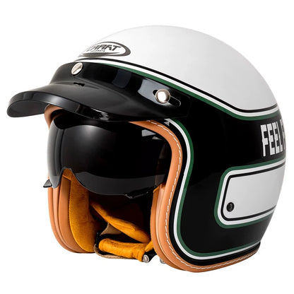 Semi-Open Jet Motorcycle Helmet