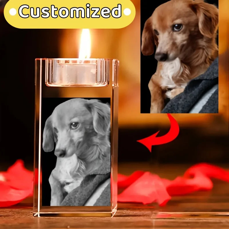 Personalized Pet Glass Bowl