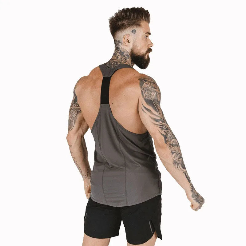 Gym Stringer Tank Top Muscle