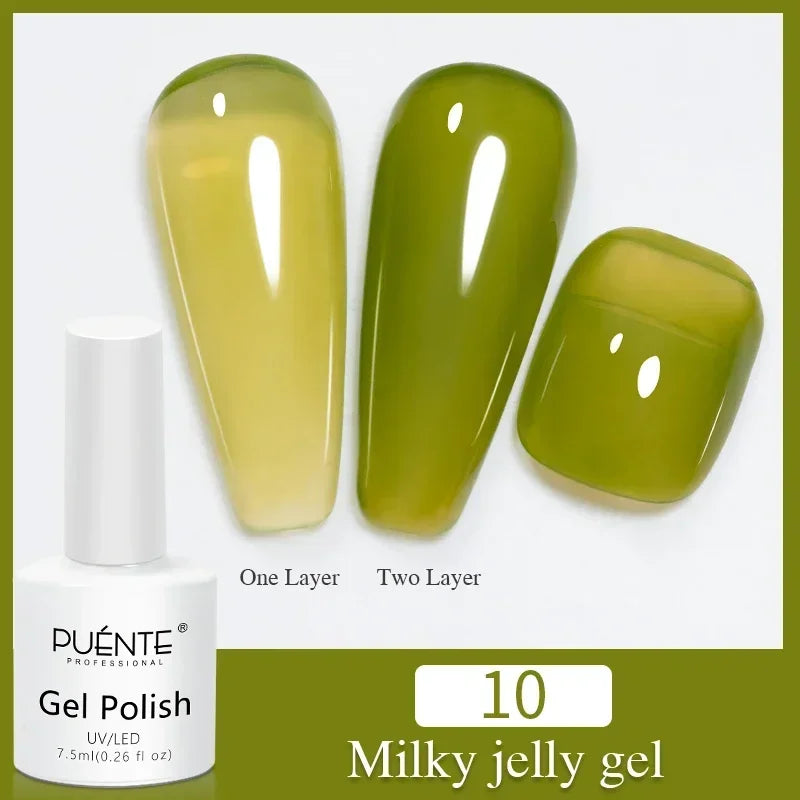 PUENTE Glitter Poly Nail Gel