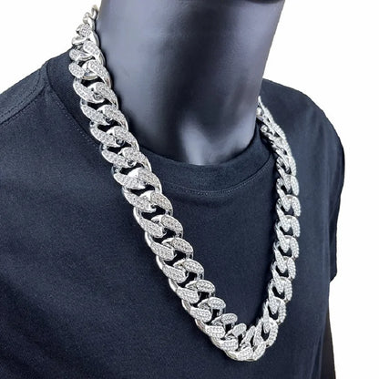 Wide Chunky Chain Necklace
