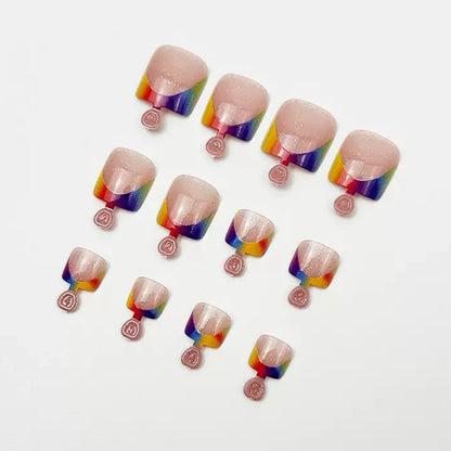 Yadornos 24Pcs Toe Nail Set