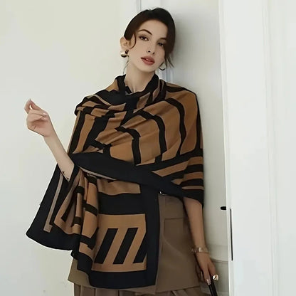 Lightweight Cotton Linen Shawl