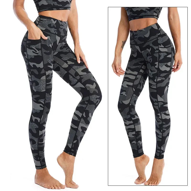 Cloud Hide Floral Push-Up Leggings