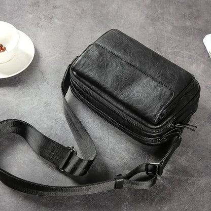 PU Leather Flap Crossbody Bag