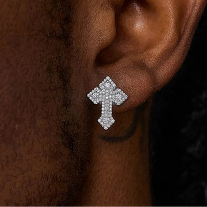 Cross Stud Earrings