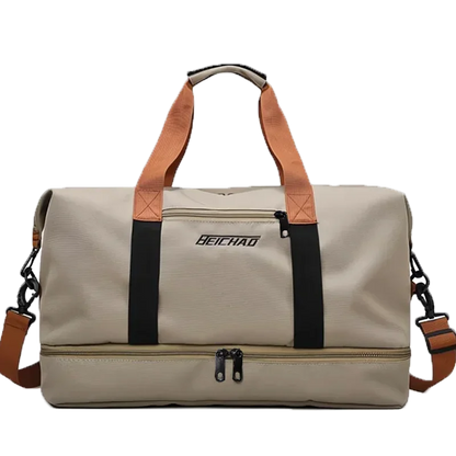 Lightweight Oxford Weekender Bag
