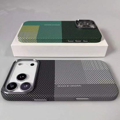Pixel Grid Magnetic Case for iPhone 17 Pro Max | 17 Pro | 16 Pro Max | 16 Pro | 15 Pro Max | 15 Pro | 14 Pro Max | 14 Pro