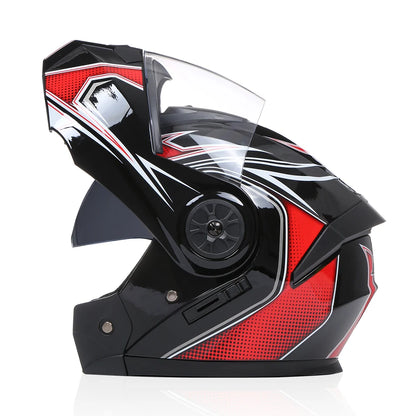 BLD Dual-Lens Flip-Up Modular Helmet