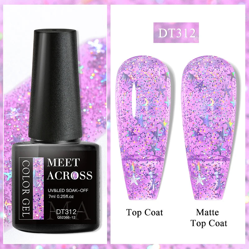 MEET ACROSS Matte Gel Polish