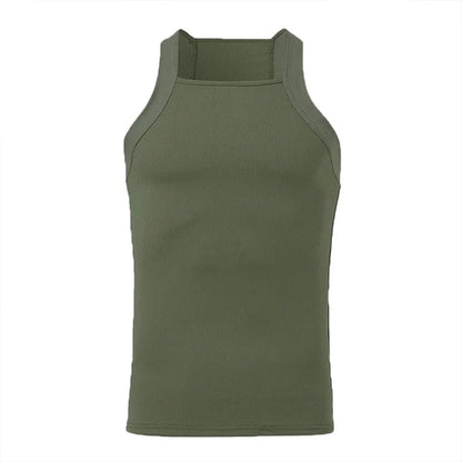 Skinny O-Neck Sleeveless Tank Top