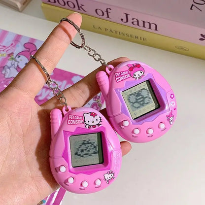 Cute Cat Keychains Virtual Pet