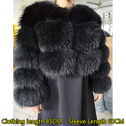 Raccoon Dog Fur Jacket