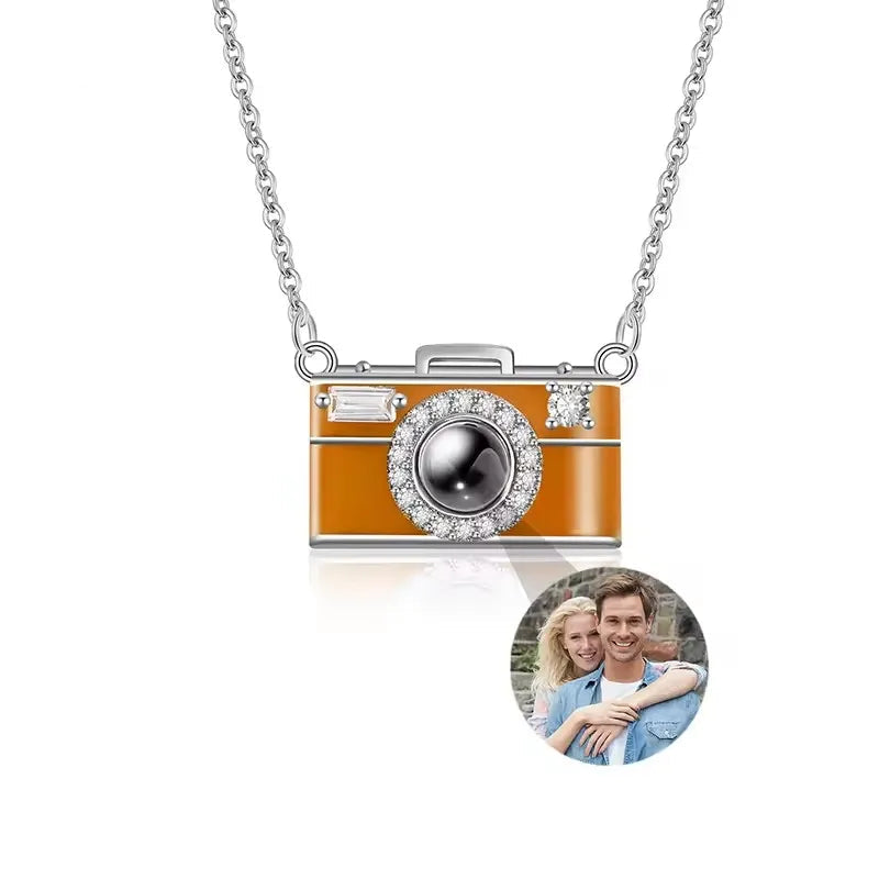 Personalized Photo Projection Necklace