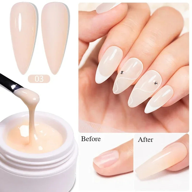 PUENTE Glitter Poly Nail Gel