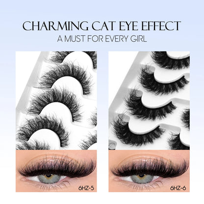 Thick Fluffy Strip Eyelashes