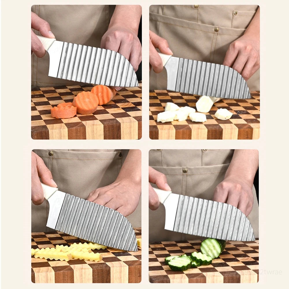 Crinkle Cutter for Vegetables