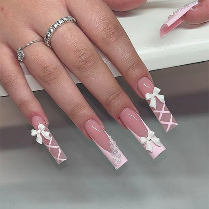 Leopard Cherry Press-On Nails