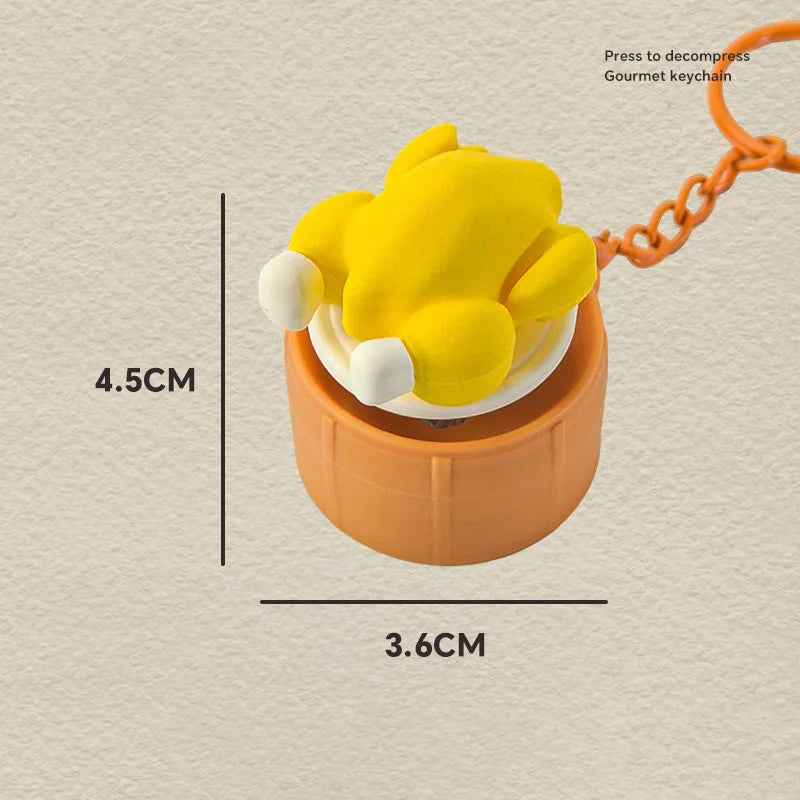 Key Cap Clicker Keychain Party