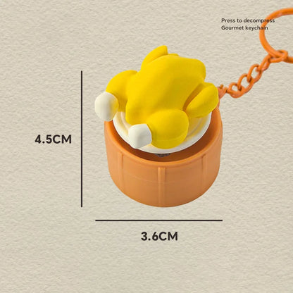 Key Cap Clicker Keychain Party