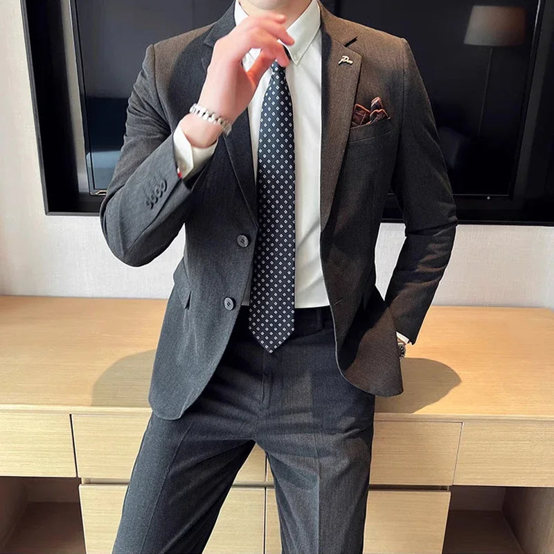 Jacket Pants High End Suit