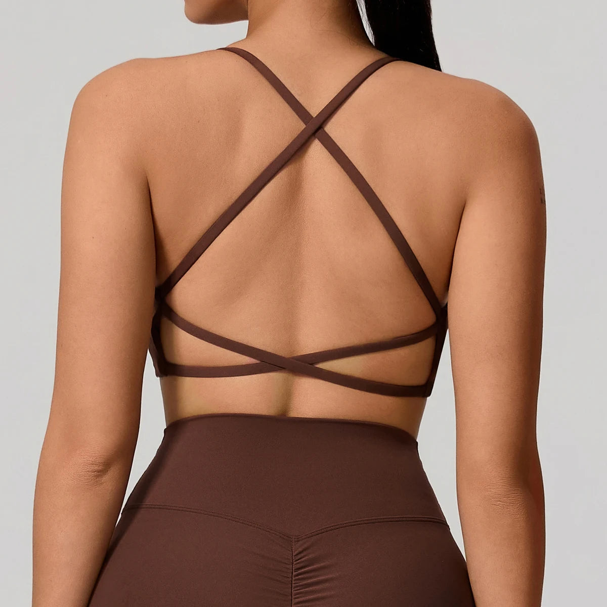Hearuisavy Cross-Back Push-Up Bra