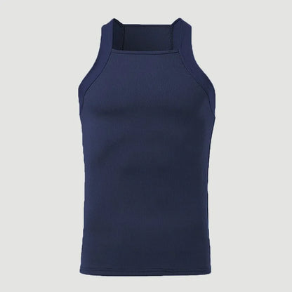 Skinny O-Neck Sleeveless Tank Top