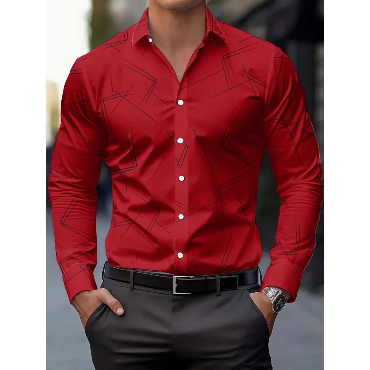 Floral Printed Casual Shirt