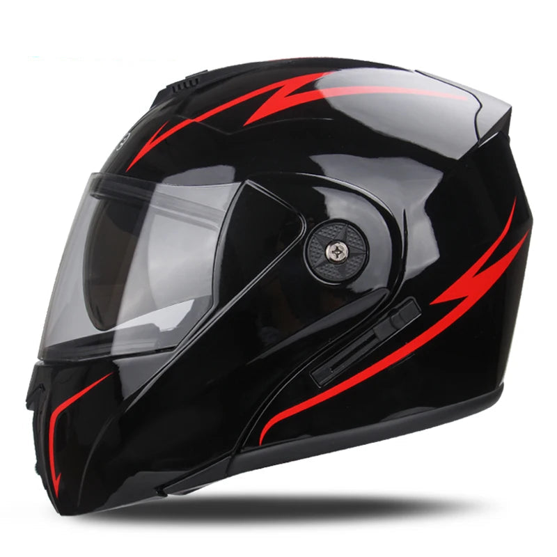 Uchoose Cross-Section Double-Lens Modular Helmet