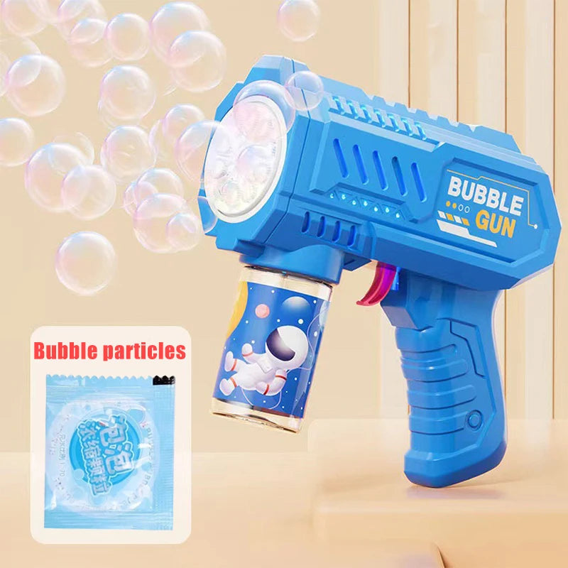 Automatic bubble gun