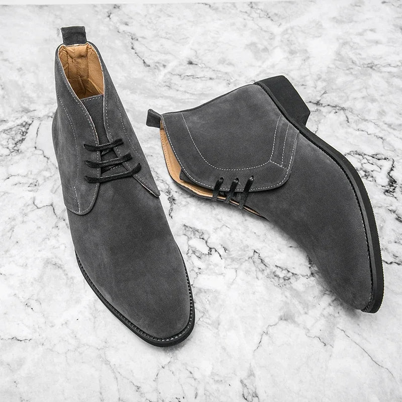 Formal Leather Chelsea Boots