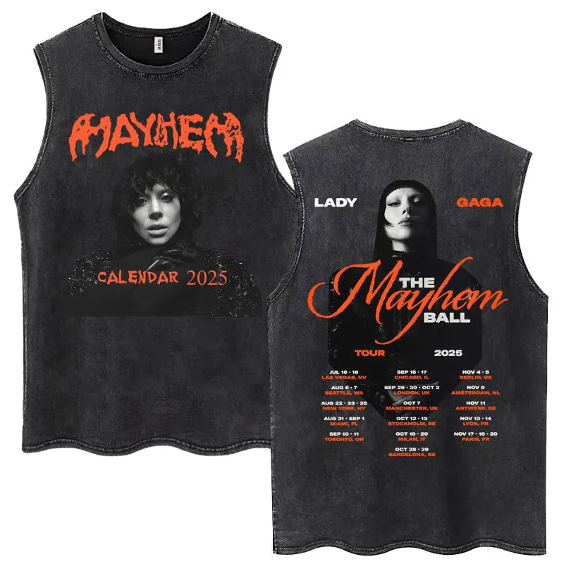 Printed O-Neck Tank