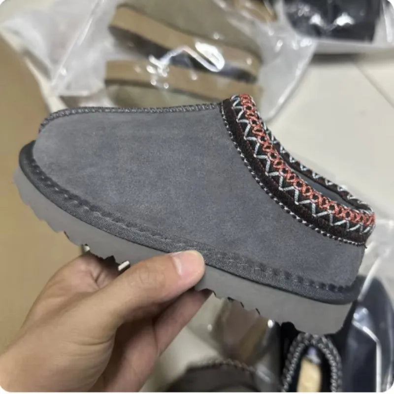 Plush-Lined Ankle Boots